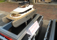 custom made model of 60ft catamaran yacht